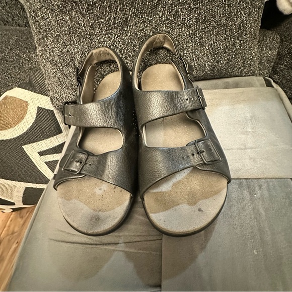 SAS TRIPAD COMFORT SANDALS, Black Pebble Leather, Made in USA, Women’s 10.5 - Picture 11 of 15